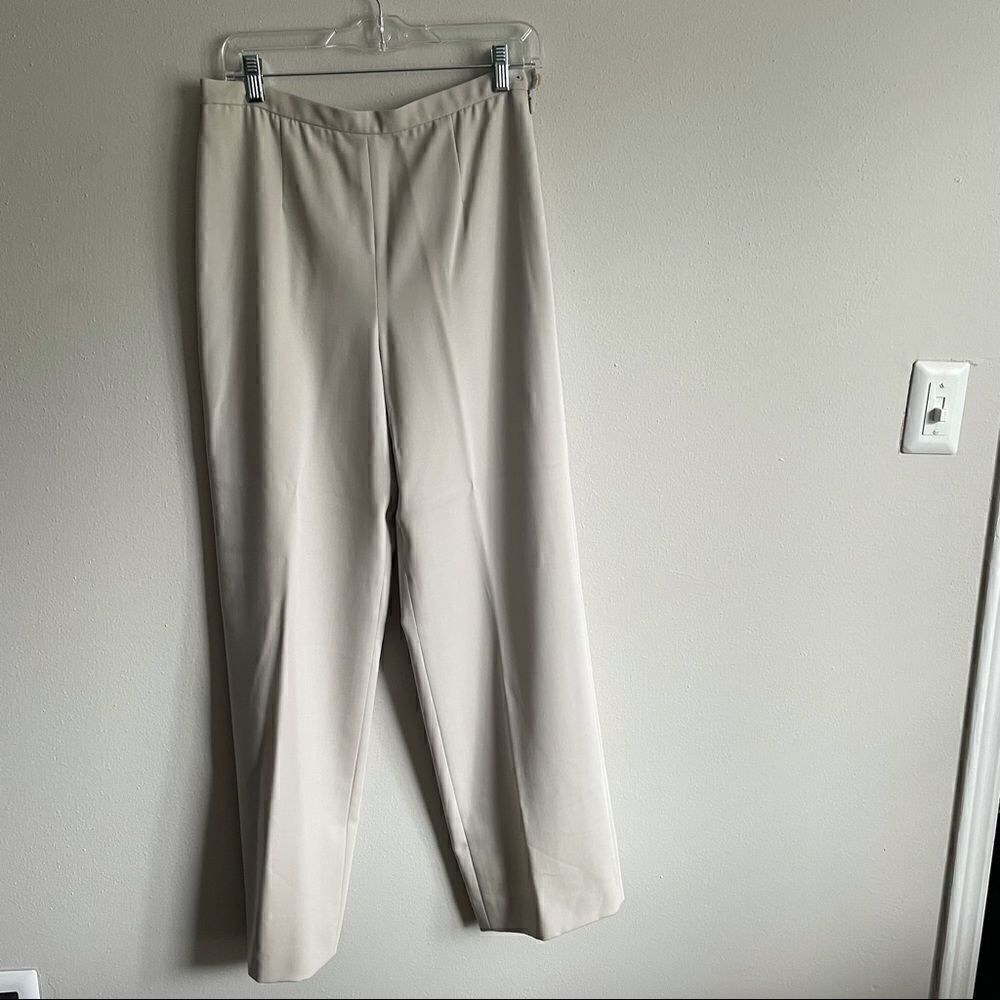 Giorgio Armani Vintage Beige Vestimenta Spa Wool Trouser